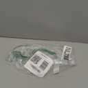 Hitefu 3" Clear Plastic Tag Loops, Snap Lock Hang Tag Fasteners with Security Loop, Clothing Price Tag Pins for Retail Stores (1000Pcs)