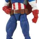 Marvel Legends Series: Ultimate Captain America Ultimates,Classic Comic Collectible 6 Inch Action Figure