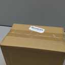 Hamiledyi No Mess Bird Feeders Water Dispenser Set Automatic Parakeet Cage Feeder with Perch Transparent Acrylic Container Parrot Cage Accessories for Canary Budgie Lovebirds Finches (Feeder + Drinking Bottle)