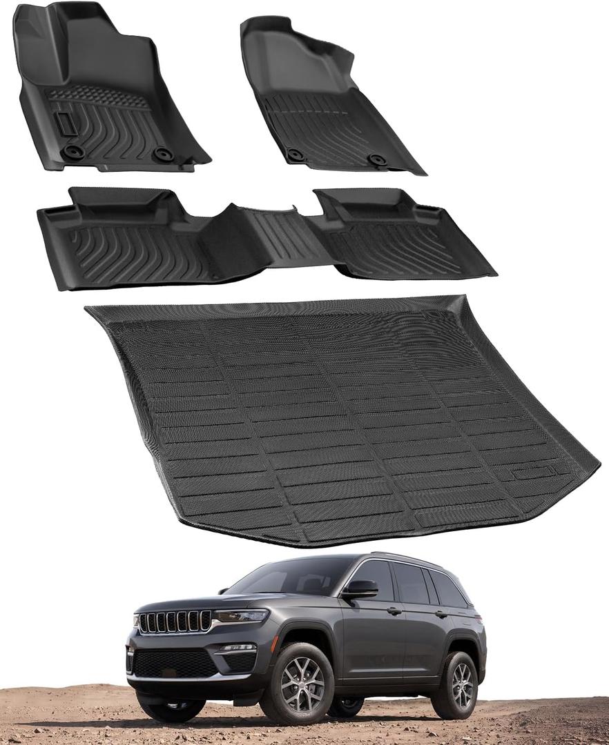 For Jeep Grand Cherokee Floor Mat 2011-2021 & 2022 WK (Not for L)