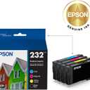 EPSON 232 Claria Ink Standard Capacity Black & Color Cartridge Combo Pack (T232120-BCS) Works with WorkForce WF-2930, 2950 and Expression XP-4200, 4205