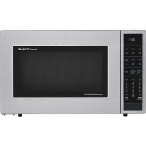 SHARP SMC1585KS Convection Countertop Microwave Oven with Removeable 15.4" Carousel Turntable, 1.5 Cubic Feet, 900 Watt, Sensor Cooking, Stainless Steel