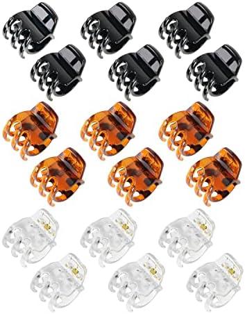 Medium Hair Clips, 18 Pcs 1.38 Inch Hair Claw Clips, No-Slip Jaw Clips for Women and Girls one piece