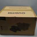 Under Desk Elliptical Machine, 2-in-1 Electric Leg Exerciser for Seniors, Quiet & Compact Pedal Exerciser with Remote, 12 Speed Elliptical Exercise Machine for Home Office (Orange)