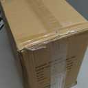 3-Light Black Bathroom Light Fixtures, 21 Inch Modern Bathroom Vanity Lighting Fixtures Over Mirror with Clear Glass and Metal Cage Wall Sconce Lights for Bath, E26, OS-3014BK-3W