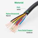 FIRMERST 18/13 Solid Sprinkler Wire for up to 12 Valves System 250 Feet