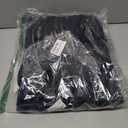 Urban CoCo Women's Color Block Shawl Wrap Open Front Poncho Cape (Blue)