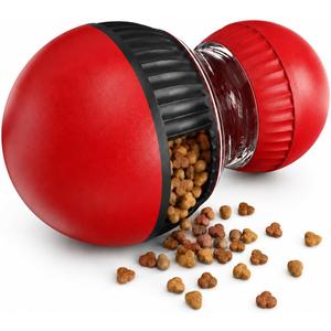 Cat Interactive Toys,Cat Treat Dispenser,Cat Toys for Indoor Cats,Sound Cat Puzzle Feeder Stimulating Activity,Portion Control Slow Feeder with Adjustable Food Intake,Suitable for Kitten and Adult Cat