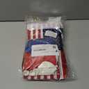 2 x 4th of July Decorations 33ft American String Flags Banner+ 10Pcs Handheld USA Stick Flag+ 30Pcs Red White Blue Balloons+2 Sheet Stickers Party Decor for 4th of July America Patriotic Day Memorial Day