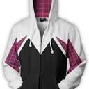 Adult Costume Hoodie Jacket Sweatshirt Halloween Costume (XX-Large, Color 1)
