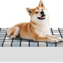 Caghash Elevated Outdoor Raised Dog Bed Outdoor Dogs Bed Lifted Pet Bed Dog Cot for Medium Pet Taste Life, Start with A Pet Bed 34'' x 20'' x 6.5''