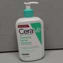 CeraVe Foaming Facial Cleanser, Daily Face Wash for Oily Skin, Hyaluronic Acid + Ceramides + Niacinamide, Fragrance Free & Paraben Free, Non-Drying Oil Control Face Wash, 16 Fluid Ounces