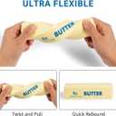 2-Pack Slow Rising Butter Squishy Toy, Scented Stress Balls for Calming & Relaxation, Soft Fidget Sensory Toy for Desk Decor & Party Favors, Great Gift for Adults & Kids