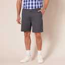 Amazon Essentials Men's Slim-Fit 9" Chino Short (Gray)
