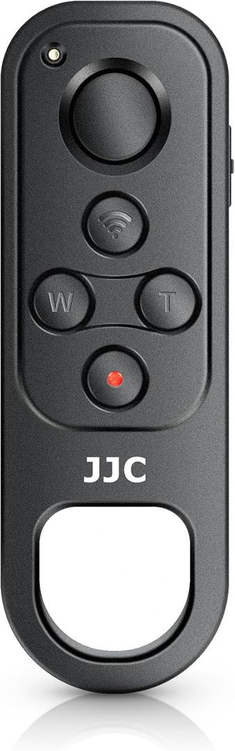 JJC Bluetooth Wireless Remote Control for Fujifilm Fuji X100VI X-T5 X-T4 X-T3 X-T50 X-T30 II X-T30 X-S20 X-S10 X-H2S X-H2 Camera, Camera Zoom Remote Controller Replaces Fujifilm TG-BT1 Tripod Grip (For Select Fujifilm Cameras)