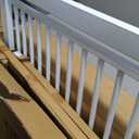 Fairy Baby 40.5" Extra Tall Baby Gate, 72.3"-76.7" Extra Wide Long Pet Gate, Metal Auto Close Safety Child Gate Indoor, Pressure Mounted Dog Gate No Climb Fence for Stairs Doorways Kid or Pet, White