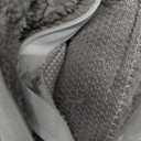 BALAPET Washable Dog Crate Pan Cover, Soft Plush Velvet Liner for Dog Crate Tray Fitted Cover for Pet Crate Pan 36 x 23 Inch,Reusable Pan Cover Only(36.2x23.6in)