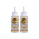 Gorilla Clear Glue, 3.75 Ounce Bottle (Pack of 2) - Crystal Clear, All Purpose, and Water Resistant