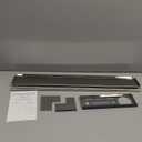 30"x30" Stainless Steel Stove Backsplash  Range Backsplash with Shelf & Knife Holder  Kitchen Wall Splash Guard with Pre-Drilled for Easy Installation & Easy Clean (29.5" x 29.5")