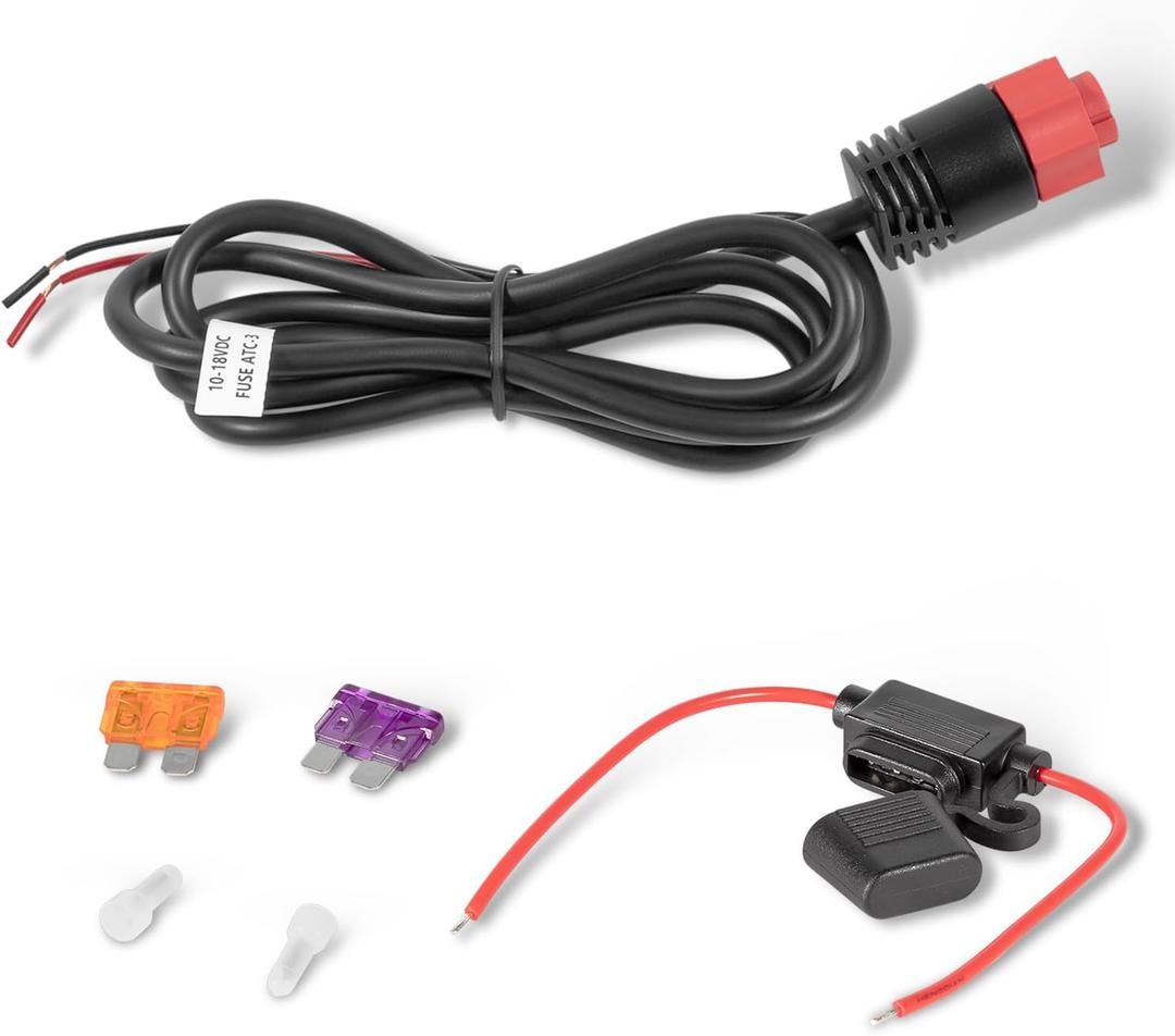 000-14041-001 HDS/Elite/Hook Power Cable Replacement, 3 Foot, 2-Wire Power Only Fits for Lowrance HDS, Elite FS, Elite Ti2, Hook, Mark