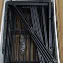 MILEFA 6 Tier Metal Shoe Rack, Tall Shoe Shelf Holds 30 Pairs, Vertical Shoe Organzier for Entryway, Garage, Closet, Front Door.