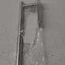 Space-Saving Stainless Steel Paper Towel Holder - Silver Wall Mount & Adhesive, Under Cabinet Organizer for Bathroom, RV