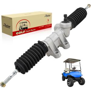 Roykaw Golf Cart Steering Gear Box Assembly Replacement with Tie Rod Ends Compatible with Yamaha G29/Drive Gas & Electric Models, Steering Rack and Pinion, Durable and Sturdy, OEM# JW1-F3400-00, OEM standard