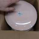 Curve Dinnerware Plates Pink Combo - Case of 128 (4 packs x 32)