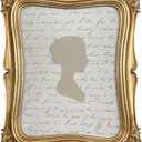 Sunlit Vintage Picture Frame 8x10 Inch, Luxury Antique Photo Frames with Glass Front, Photo Display, Tabletop Wall Hanging, Gold