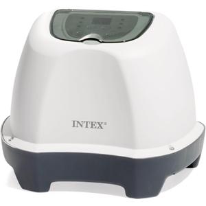 INTEX Krystal Clear Saltwater Pool Chlorine System for Above Ground Pools up to 4,500 Gallons, Pool Cleaner with Automatic Timer and Self Cleaning
