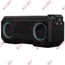 Wilody Speakers Bluetooth Wireless, Loud Outdoor Speaker with Bass, IPX7 Waterproof Floatable, RGB Light, Portable Speaker with TWS for Work, Outdoor, Garage, Camping (Black-Small)