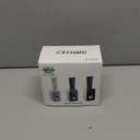 Toothpaste Dispenser, 2 PCS Automatic Toothpaste Squeezer Dispenser for Kids & Family Shower, is Wall Mount Bathroom Accessories with Super Sticky Suction Pad. (Black-Grey)