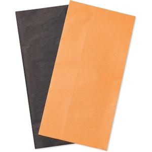 Papyrus 8 Sheet Halloween Tissue Paper, Orange and Black