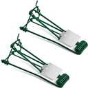 Qualirey 2 Pcs Outdoor Gopher Trap Easy Set Mole Trap Weather Resistant Gopher Killer Vole Killer for Lawn Garden Farm (Green)