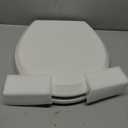 Jool Baby Quick Flip Toilet Seat with Built-in Potty & Splash Guard for Toddler Training, Slow Close (Round)