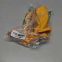 FlidRunest Bearded Dragon Hammock with Suction Cups, Soft Lizard Hammock Bed, Winter Warm House Tent, Reptile Tank Perch-Yellow