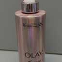 Olay Super Serum Hand & Body Lotion for Dry Skin, 24hr Long Lasting Hydration, 5+ Ingredient Serum Complex for Bright Even Firm Luminous Skin, Sweet Vanilla & Soft Wood Scent, 18.5 fl oz
