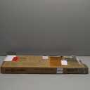 NUU GARDEN 27.6'' x 11.7'' x 6.5" Rectangular Fire Pit Wind Guard, Transparent Tempered Glass, Polished Aluminum Brackets, 3M Anti-Slip Pads, Fit for Best Choice 52-inch Fire Table WG01