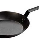 Lodge Pre-Seasoned Carbon Steel Skillet - Use in the Oven, on the Stove, on the Grill, or Over a Campfire - 10 Inch