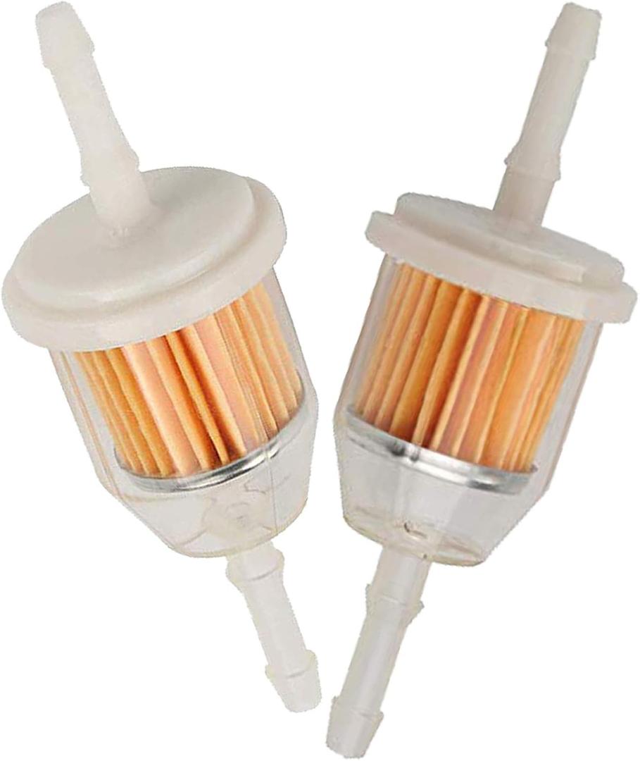 AM116304 Fuel Filter 25 050 22-S for John Deere Kohler 120-436 GY20709 For 1/4" and 5/16" Fuel Line Replaces 71-5960 120-436 GY20709 38666 149-2206-01 21541500 98021