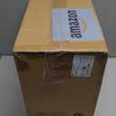 Qcen Juicer Machine, 800W Centrifugal Juicer Extractor with Wide Mouth 3” Feed Chute for Fruit Vegetable, Easy to Clean, Stainless Steel, BPA-free (Black)