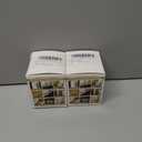 2 x Grey Wood Grain Wallpaper Border Removable PVC Waterproof Peel and Stick Wallpaper,Bathroom Mirror Frame Border Sticker Wall Decor 3.93 inches x 32.8 feet