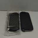 JSAUX Split Protective Case for Nintendo Switch 2, TPU Middle Frame & PC Front Cover, Non-Slip Ergonomic Grip, Storage for 10 Game Cards, Supports Stand Use, Shock Absorption & Anti-Scratch-PC0114 (Black)