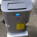 Whynter Portable Air Conditioner 12,000 BTU with Dual Hose Dehumidifier & Cooling Fan for 400 Sq Ft Rooms, Includes AC Unit Window Kit Elite ARC-122DS (7,000 SACC), Silver