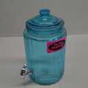 CORE RIBBED BEVERAGE DISPENSER 186OZ BLUE