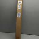 LazBlinds No Drill Light Filtering Roman Shades, White, 31" W x 48" H