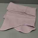 NICETOWN Bedroom Blackout Valance Tier - 52 inches by 18 inches Scalloped Rod Pocket Valance Window Curtain for Girl's Room/Baby Nursery/Dormitory/Kids Room, Lavender Pink, 1 Pack