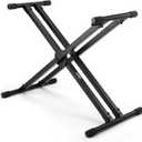 On-Stage KS8291XX ERGO-LOK Double-X Keyboard Stand with Lok-Tight Construction