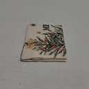 AVOIN colorlife Merry Christmas Eucalyptus Red Berries Throw Pillow Cover, 12 x 20 Inch Winter Holiday Cushion Case Decoration for Sofa Couch