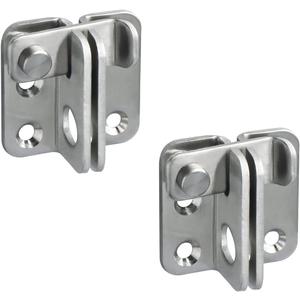 Mooche Flip Latch Gate Latch with Padlock Hole,Stainless Steel Barn Door Lock Sliding Door Bolt Latch Safety Door Lock Catch for Toilet Barn Fence Garage Door Pet Room